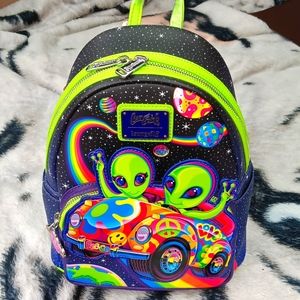 Loungefly Lisa Frank Cosmic Alien Backpack
